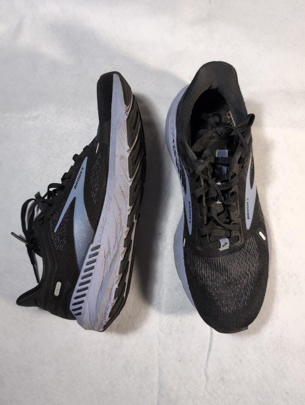 Brooks Launch GTS Women's 6 Black Running Shoes 1203741B060 Support Sneaker
